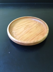 cherry wood dish